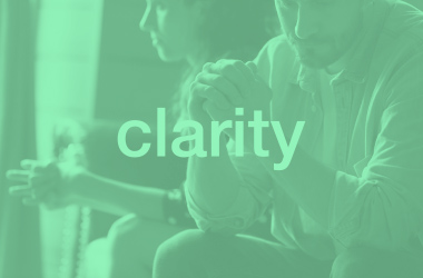 Get Clarity Mediation Brand Identity Button